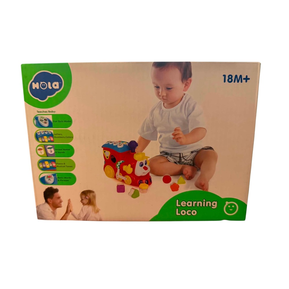 Hola Learning Loco Interactive Musical Train‎ Toy Shape Sorter No. 556 New